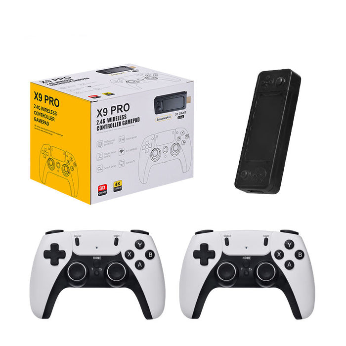 X9 Pro Game Console Stick - 4k Plugin Retro Arcade Game Stick w/ 2x Controllers and 15000+ Games (Copy)
