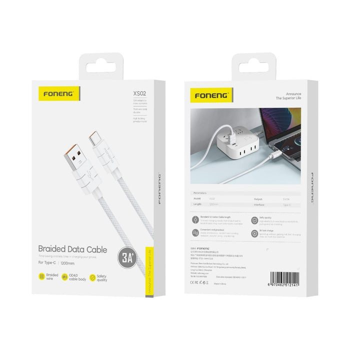 USB Type A to C Cable