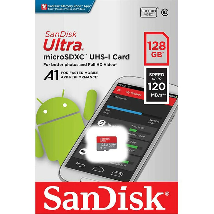 SanDisk Ultra Micro SDHC UHS-1 Memory SD Card