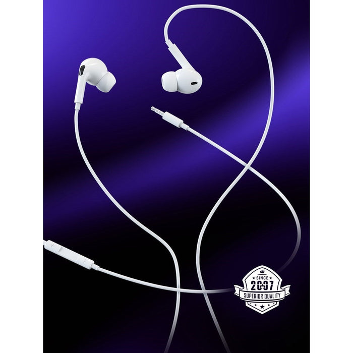 Devia - 3.5mm In Earphones with Microphone & Volume Control
