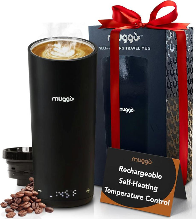 Muggo Smart Heating Travel Mug w/ Charging Dock