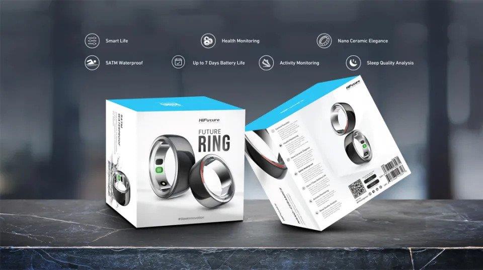 HiFuture Smart 60mm Nano Ceramic Smart Ring