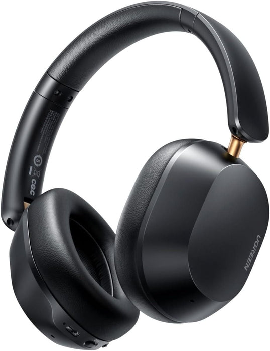 UGREEN 75H Battery HiTune Max5c Hybrid Active Noise-Cancelling Headphones Black