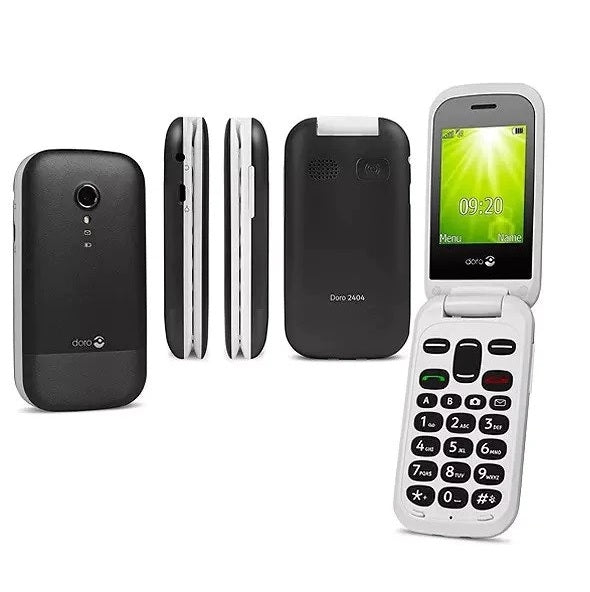 Doro 2404 Easy to use Large Display Dual Sim Free Mobile Phone