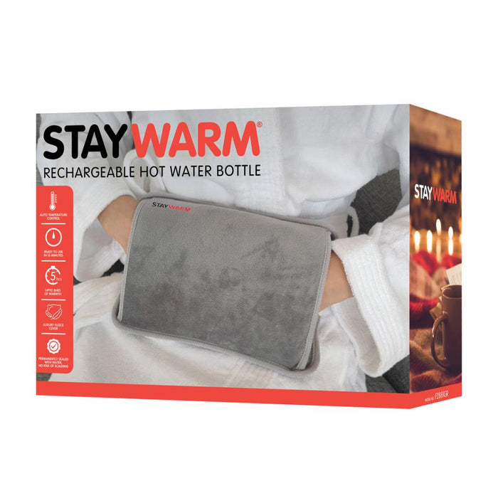 StayWarm Rechargeable Hot Water Bottle Hand Warmer