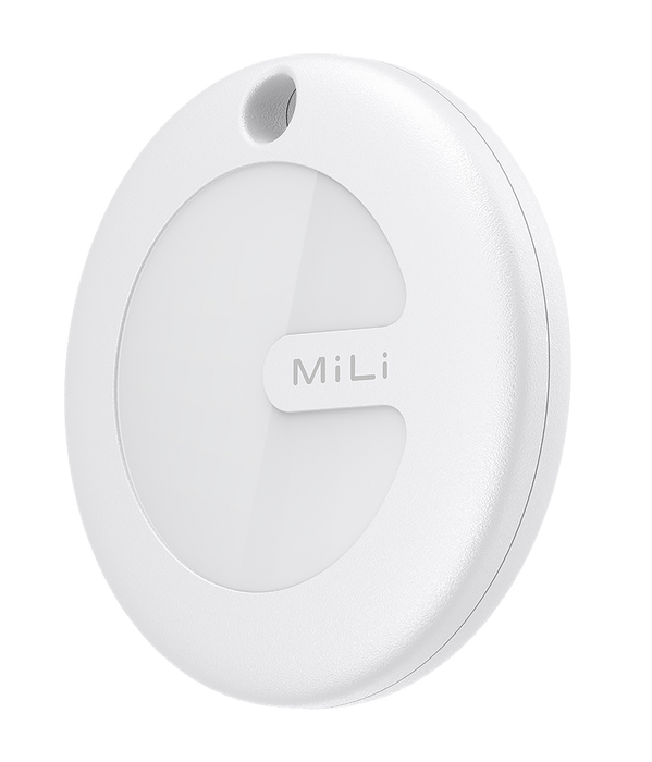 MiLi - MiTag MFI (Apple Approved) Find My Item Finder & PU Leather Keyring