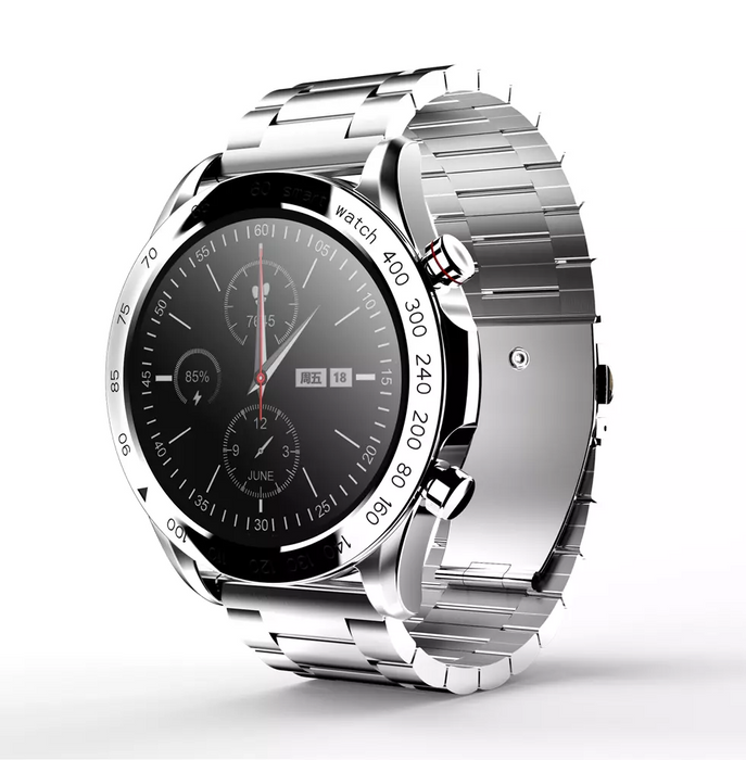 HiFuture - FutureGo Pro - Stainless Steel Bluetooth SmartWatch