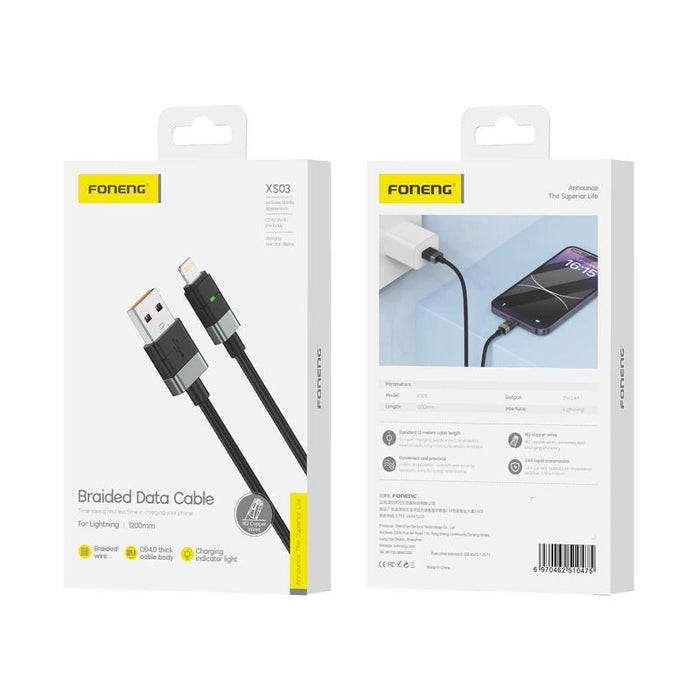 USB Type A to Lightning Cable