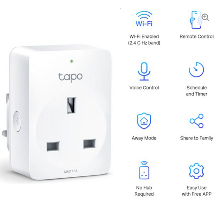 TP Link Tapo P100 WiFi Smart Plug Socket — Fix My i