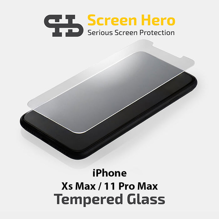 iPhone Xs Max / 11 Pro Max Tempered Glass Screen Protector by Screen Hero